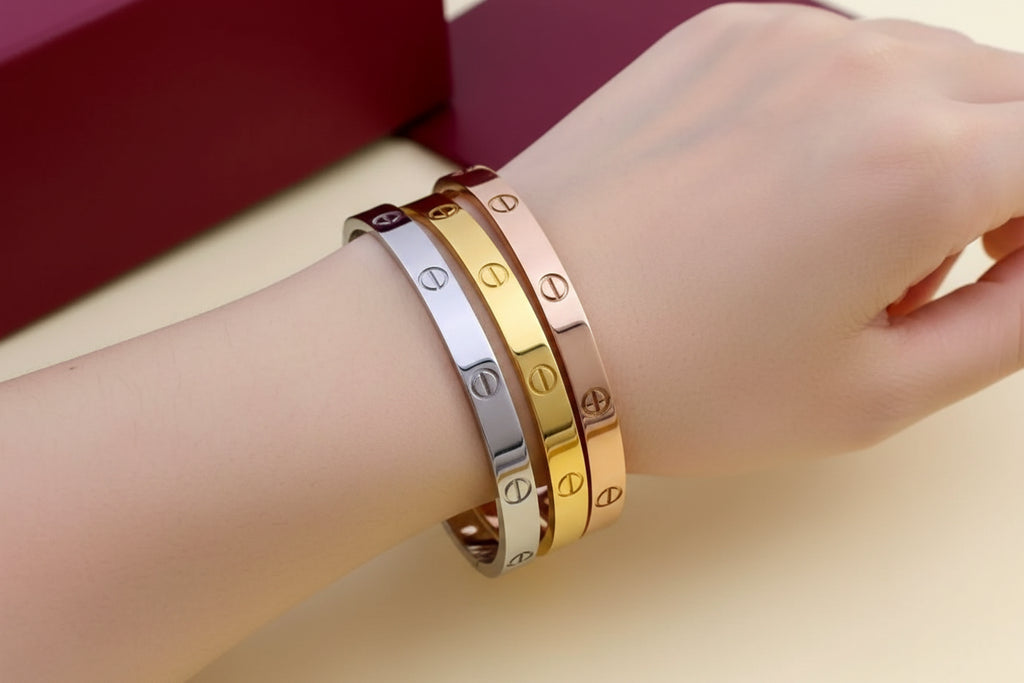 3 of cartier Bangles