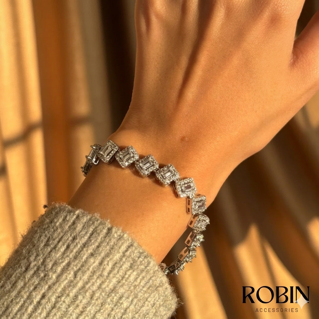 Mirela Silver Bracelet