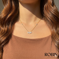 Diamond Pear Necklace